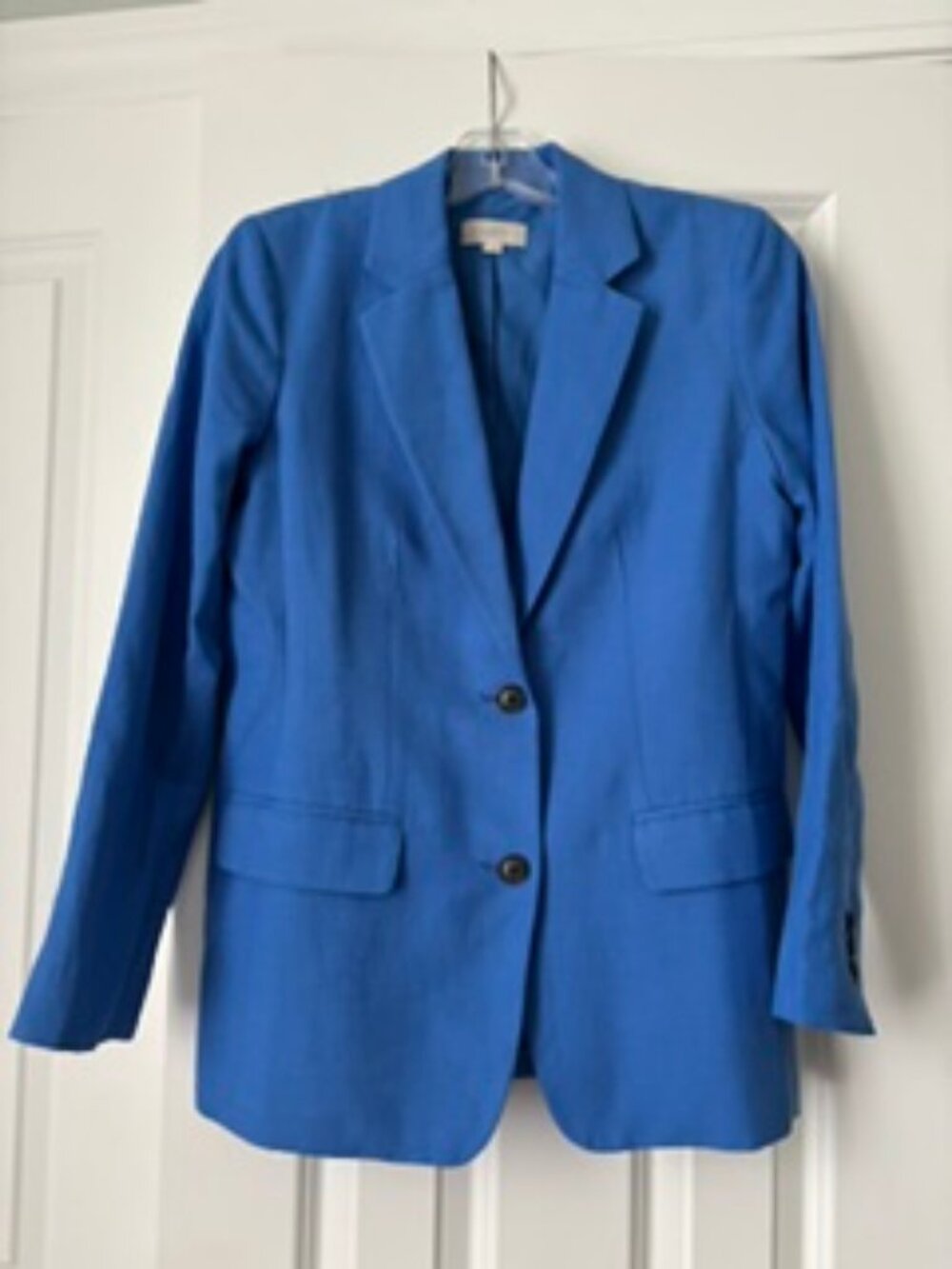 LOFT BRIGHT BLUE BLAZER - SIZE 2P